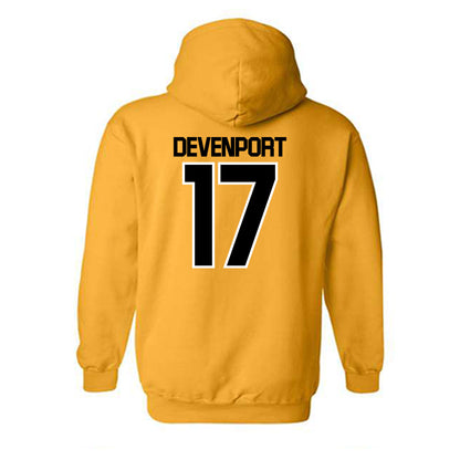 NKU - NCAA Baseball : Logen Devenport - Classic Shersey Hooded Sweatshirt-1