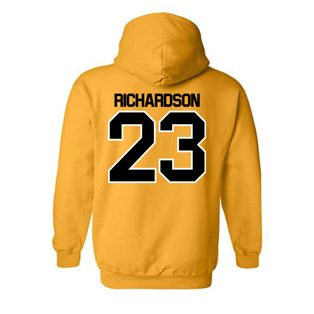 NKU - NCAA Men's Soccer : Aaron Richardson - Classic Shersey Hooded Sweatshirt-1