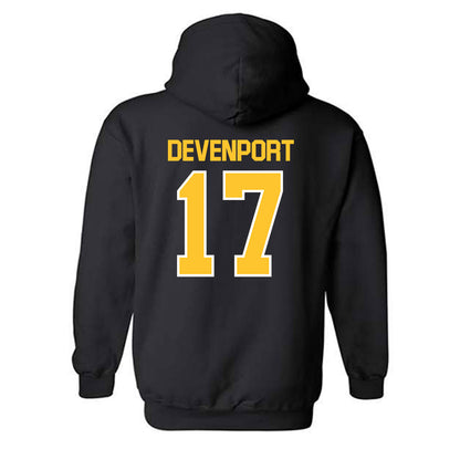 NKU - NCAA Baseball : Logen Devenport - Classic Shersey Hooded Sweatshirt-1