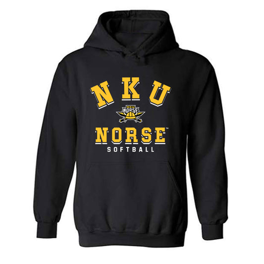 NKU - NCAA Softball : Mack Brow - Classic Shersey Hooded Sweatshirt-0