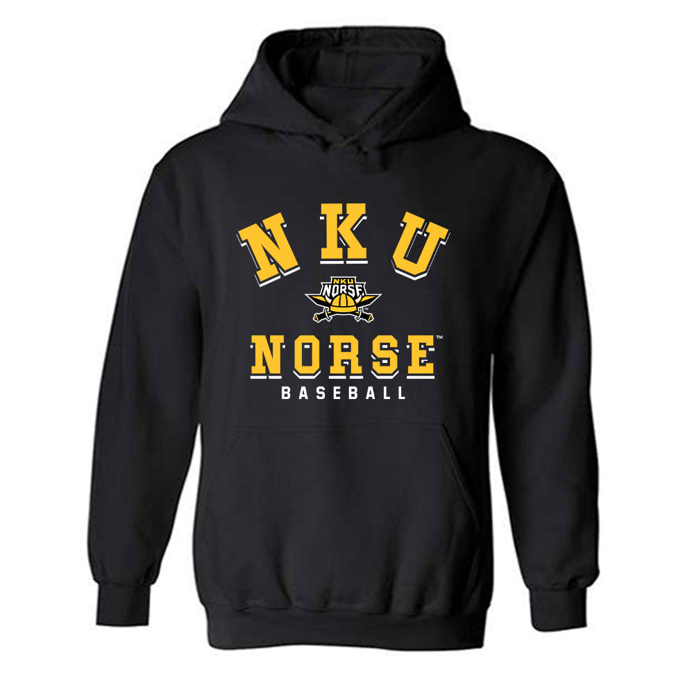 NKU - NCAA Baseball : Landon Springmeyer - Classic Shersey Hooded Sweatshirt-0