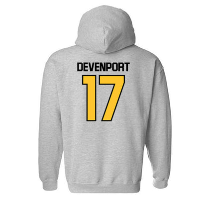 NKU - NCAA Baseball : Logen Devenport - Classic Shersey Hooded Sweatshirt-1