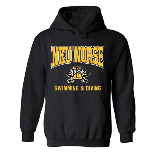 NKU - NCAA Men's Swimming & Diving : Tyler Cukovecki - Classic Shersey Hooded Sweatshirt-0