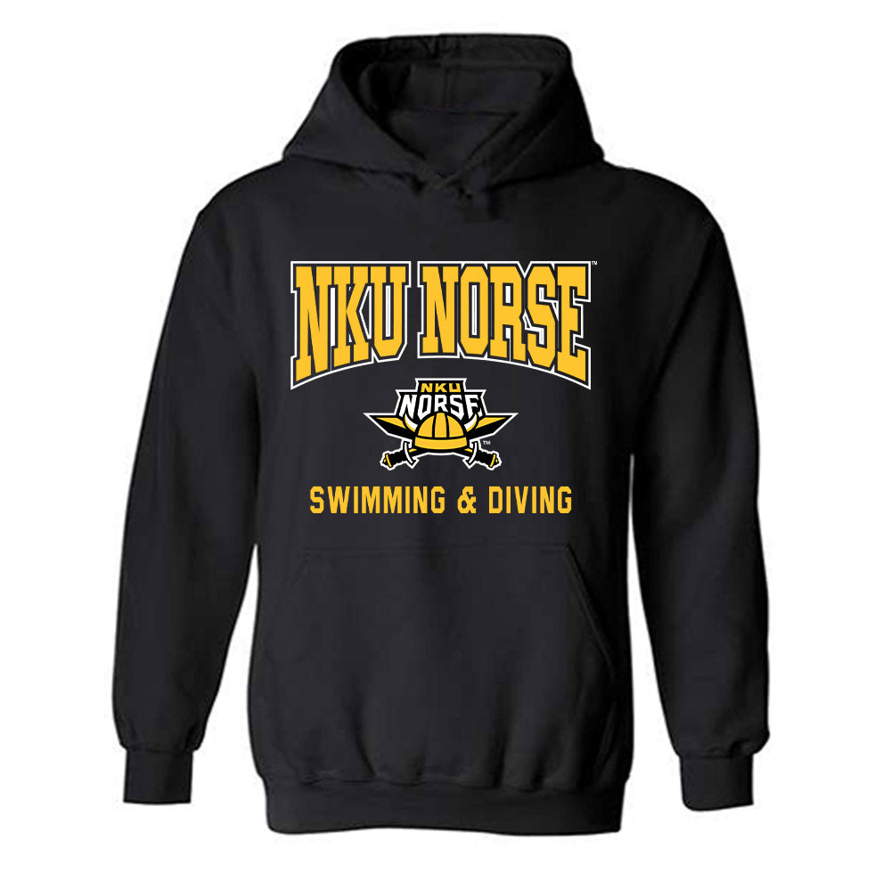 NKU - NCAA Men's Swimming & Diving : Frank Runge - Classic Shersey Hooded Sweatshirt-0