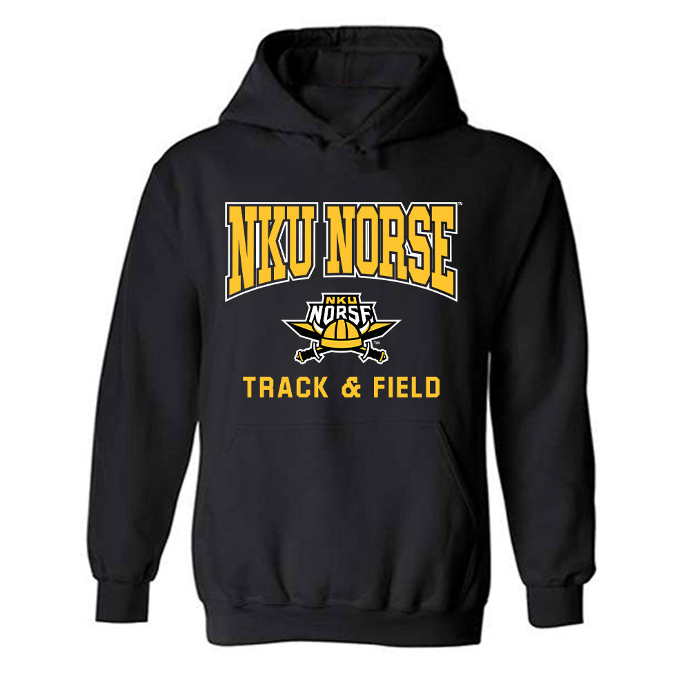 NKU - NCAA Men's Track & Field : Jaidan Burton - Classic Shersey Hooded Sweatshirt-0