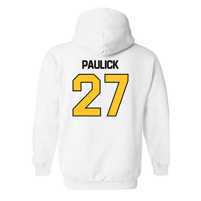 NKU - NCAA Baseball : Jake Paulick - Classic Shersey Hooded Sweatshirt-1