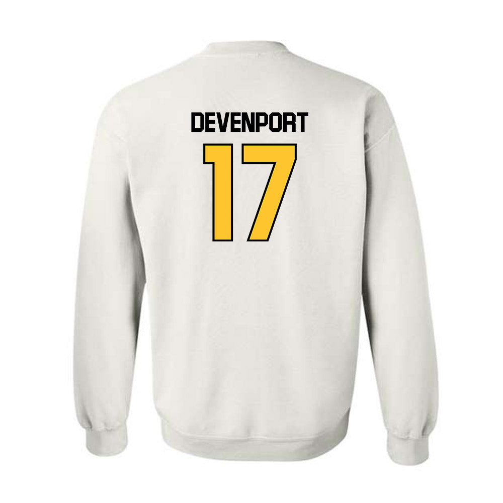 NKU - NCAA Baseball : Logen Devenport - Classic Shersey Crewneck Sweatshirt-1