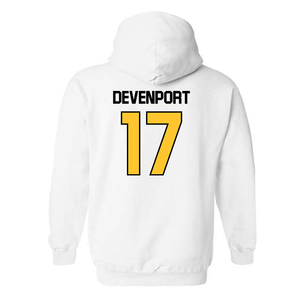 NKU - NCAA Baseball : Logen Devenport - Classic Shersey Hooded Sweatshirt-1