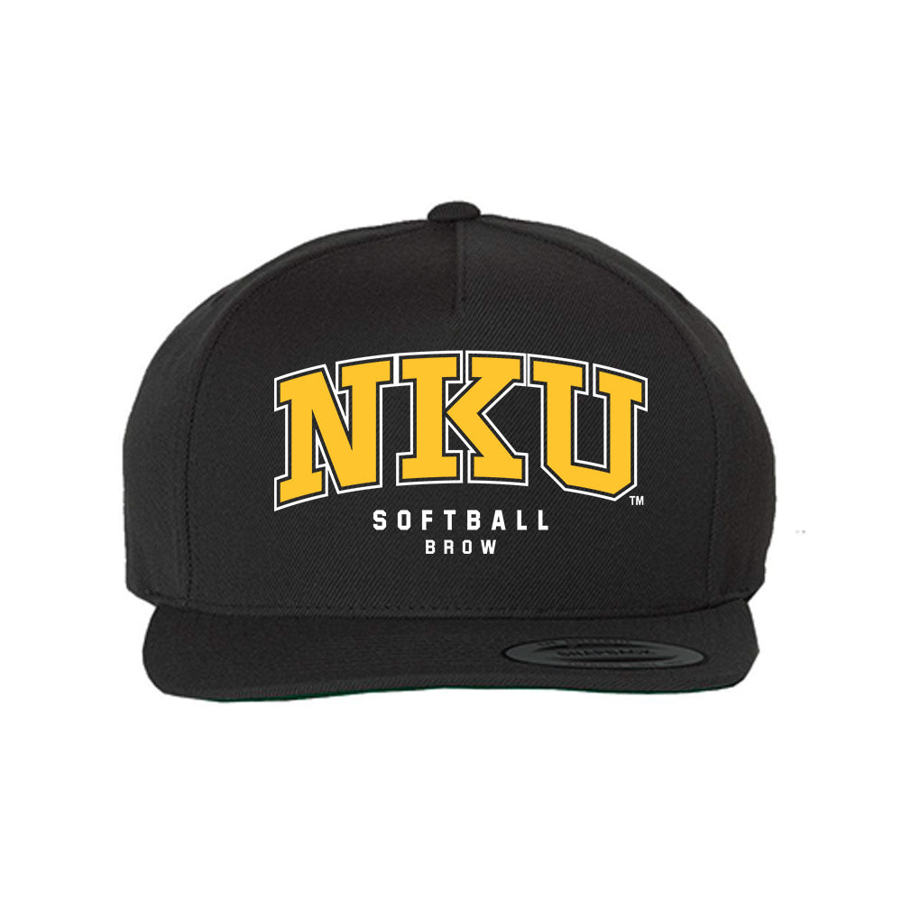 NKU - NCAA Softball : Mack Brow - Snapback Hat-0