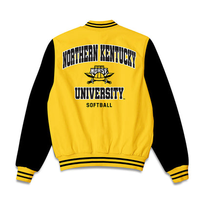 NKU - NCAA Softball : Mack Brow - Bomber Jacket-1