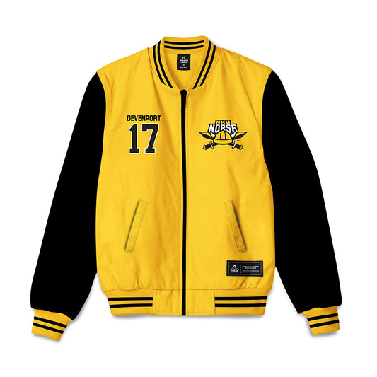 NKU - NCAA Baseball : Logen Devenport - Bomber Jacket-0