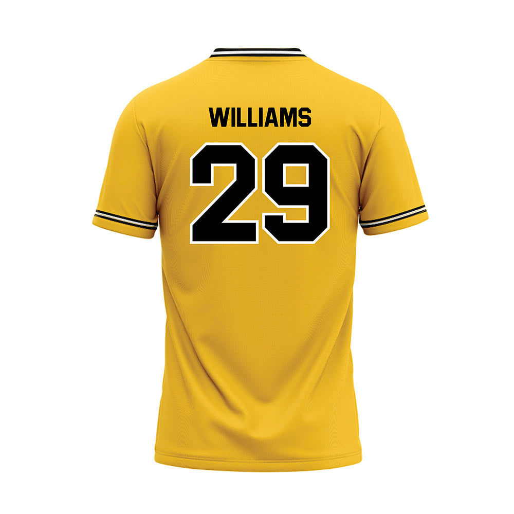 NKU - NCAA Baseball : Josh Williams - Gold Baseball Jersey-1