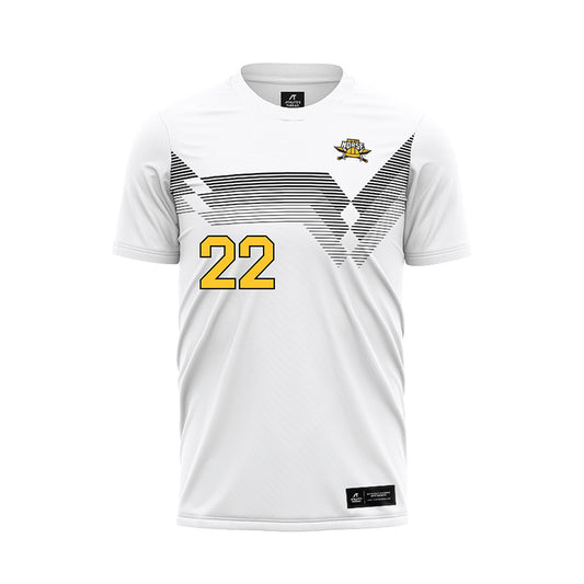 NKU - NCAA Men's Soccer : Ibrahim Piracha - White Soccer Jersey-0