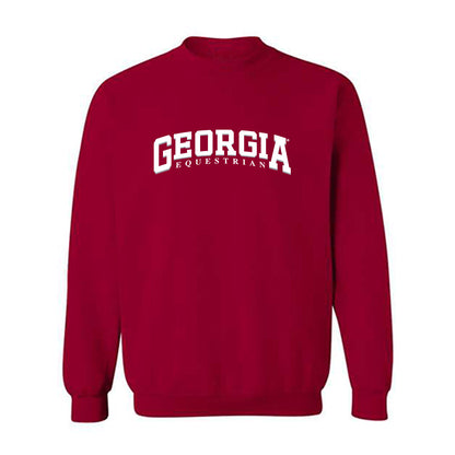 Georgia - NCAA Equestrian : Ellie Royal - Classic Shersey Crewneck Sweatshirt-0