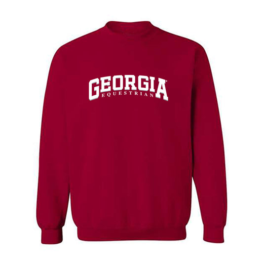 Georgia - NCAA Equestrian : Mia Frigon - Classic Shersey Crewneck Sweatshirt-0