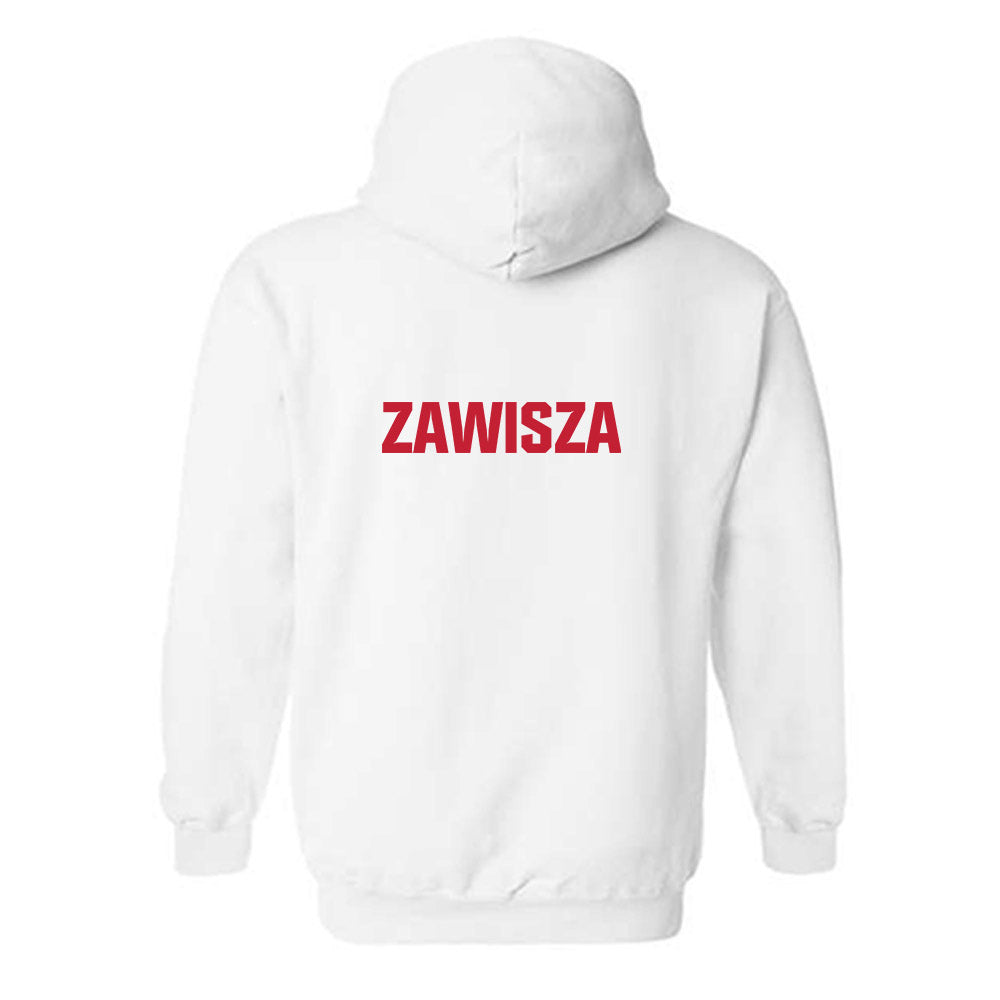 Georgia - NCAA Equestrian : Abbey Zawisza - Classic Shersey Hooded Sweatshirt-1