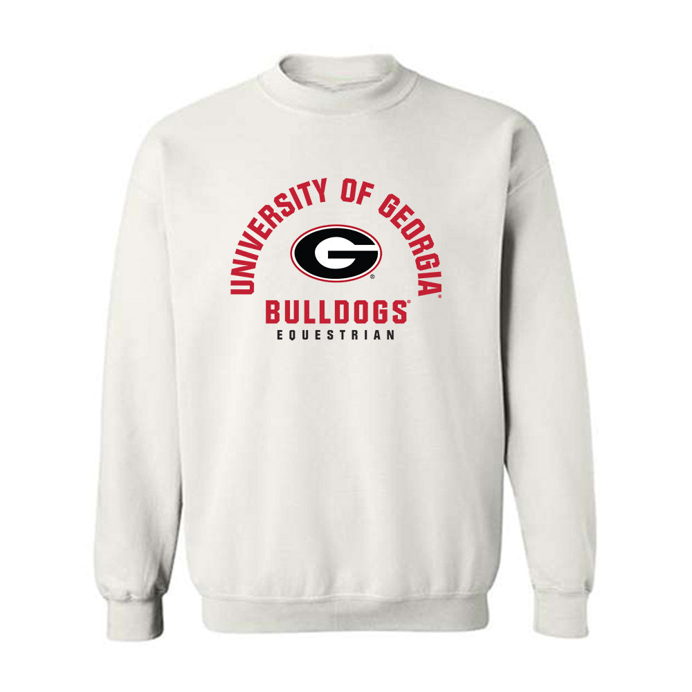 Georgia - NCAA Equestrian : Mia Frigon - Classic Shersey Crewneck Sweatshirt-0