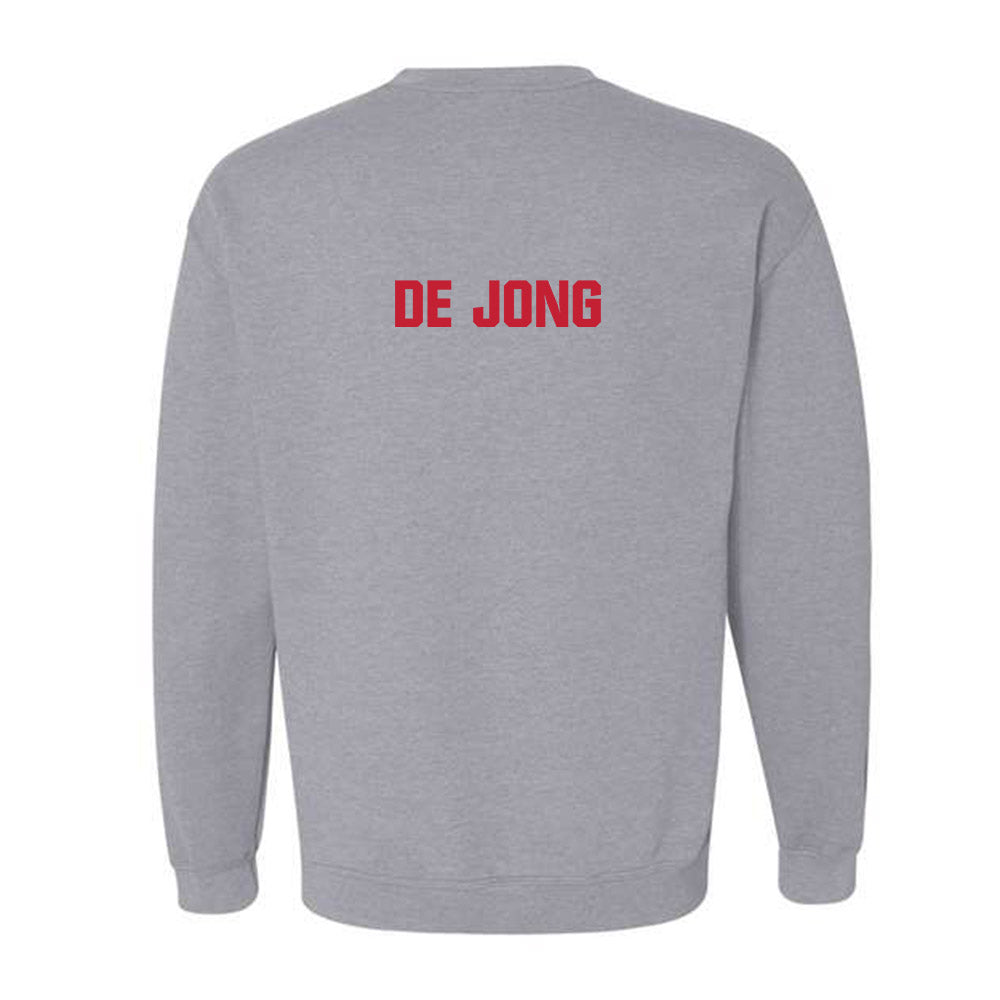 Georgia - NCAA Equestrian : Emma De Jong - Classic Shersey Crewneck Sweatshirt-1