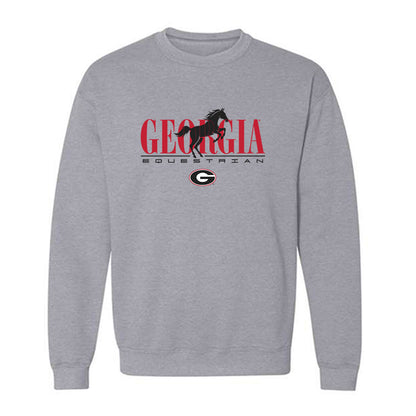 Georgia - NCAA Equestrian : Hallie Blair - Classic Shersey Crewneck Sweatshirt-0