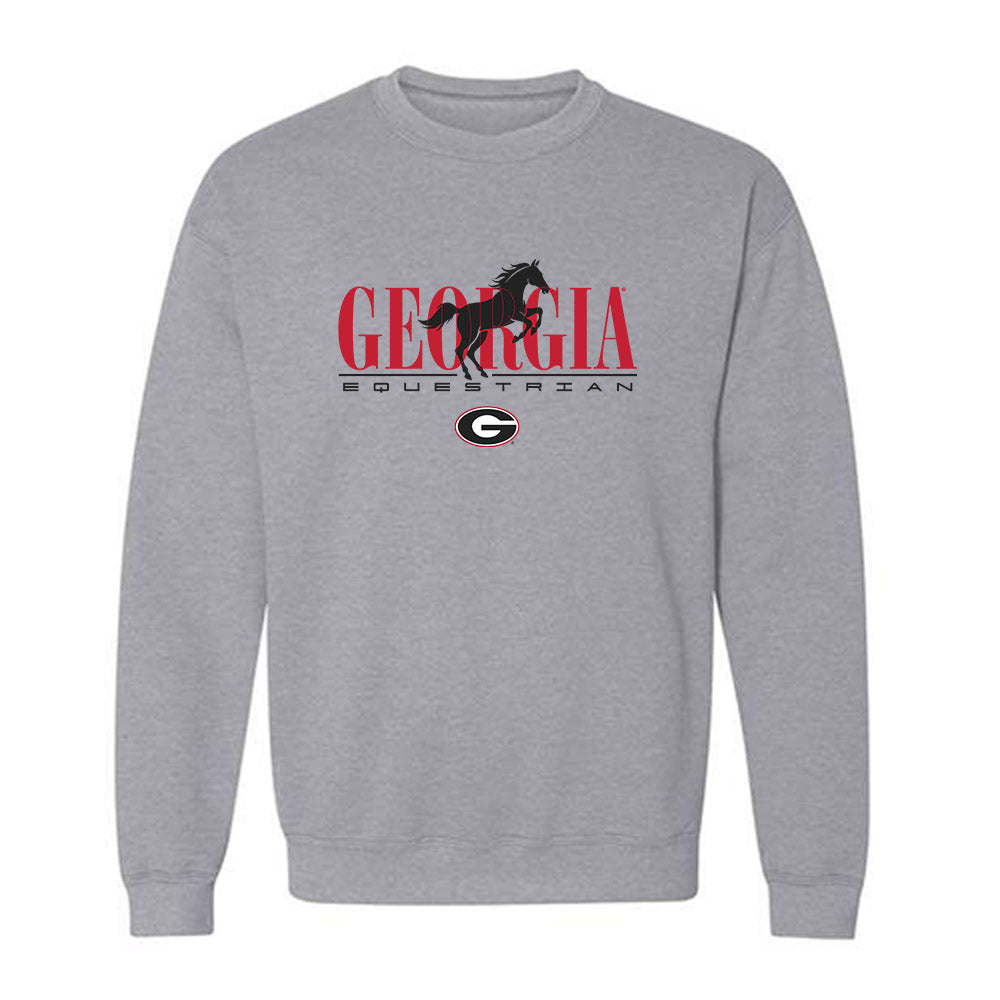 Georgia - NCAA Equestrian : Abbie Gordon - Classic Shersey Crewneck Sweatshirt-0