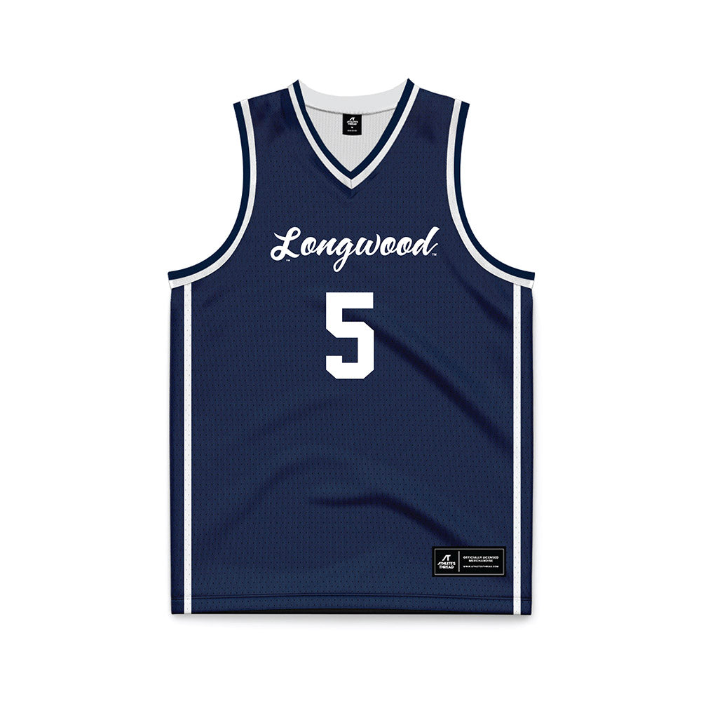 Longwood - NCAA Men's Basketball : Kadin McClurg - Basketball Jersey-0