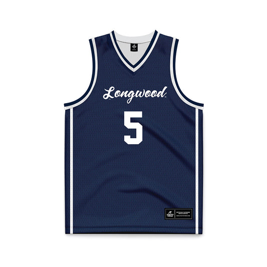 Longwood - NCAA Men's Basketball : Kadin McClurg - Basketball Jersey-0