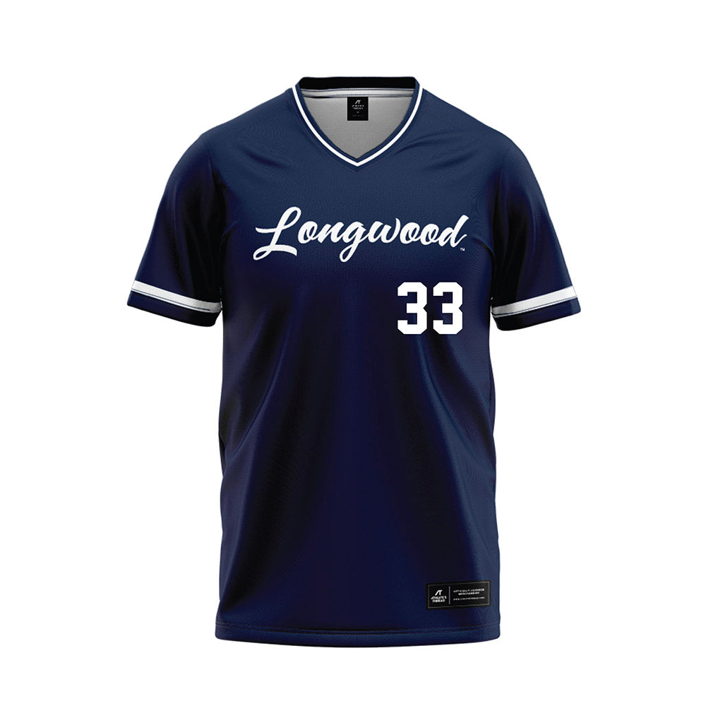 Longwood - NCAA Baseball : Bentley Yeatts - Baseball Jersey-0