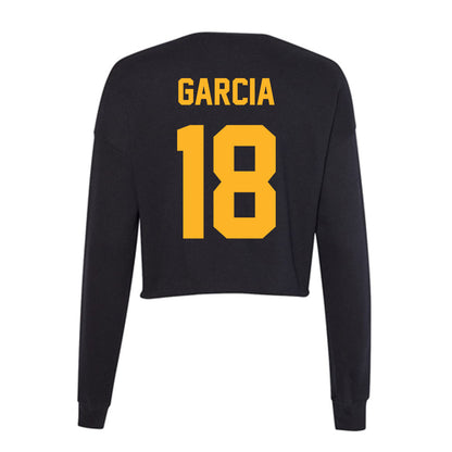 Humboldt State - NCAA Softball : Ashley Garcia - Women's Cropped Crew Fleece-1