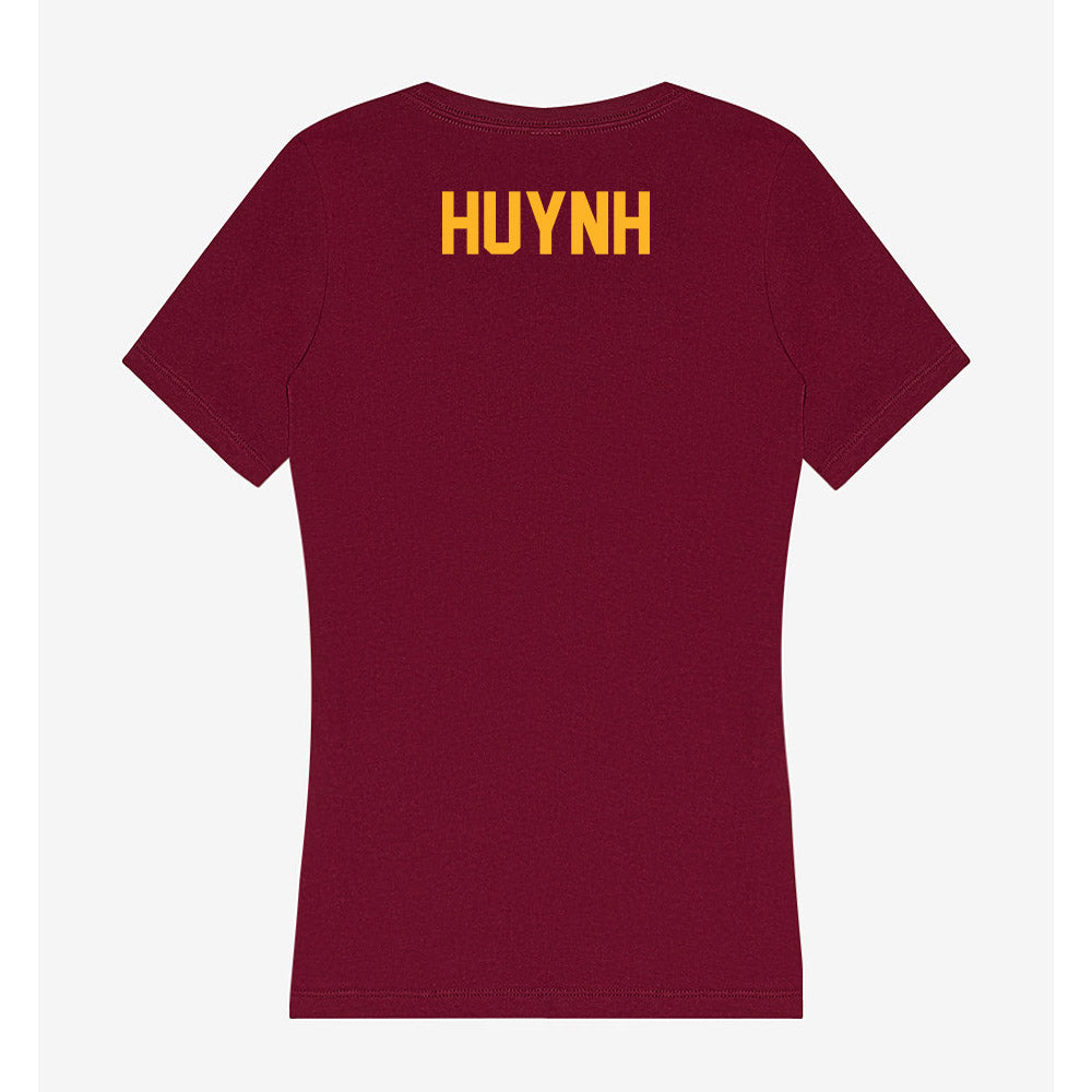Humboldt State - NCAA Women's Track & Field : Nayeli Huynh - Women's V-Neck T-Shirt-1