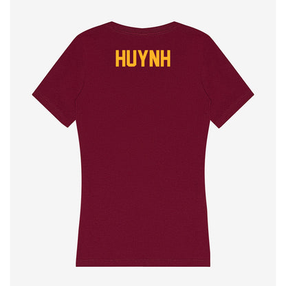 Humboldt State - NCAA Women's Track & Field : Nayeli Huynh - Women's V-Neck T-Shirt-1