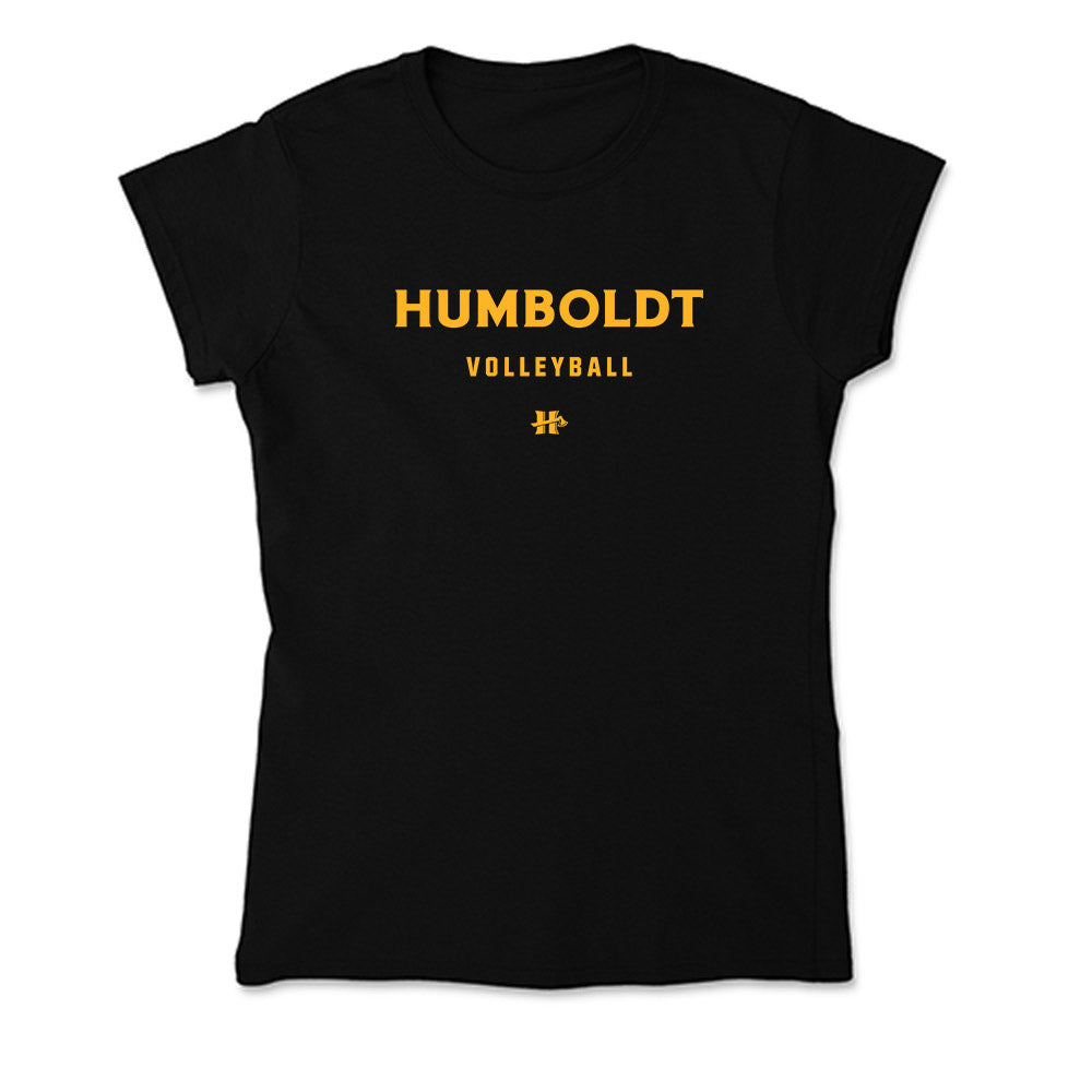 Humboldt State - NCAA Women's Volleyball : Tatyana Jennings - Soft Style Women’s T-Shirt-0