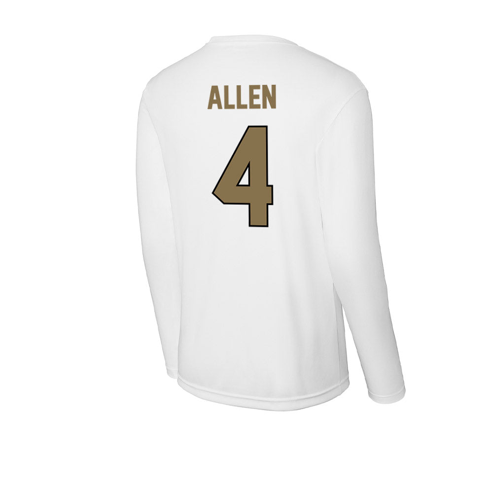 Bryant - NCAA Men's Basketball : Quincy Allen - Activewear Long Sleeve T-Shirt-1