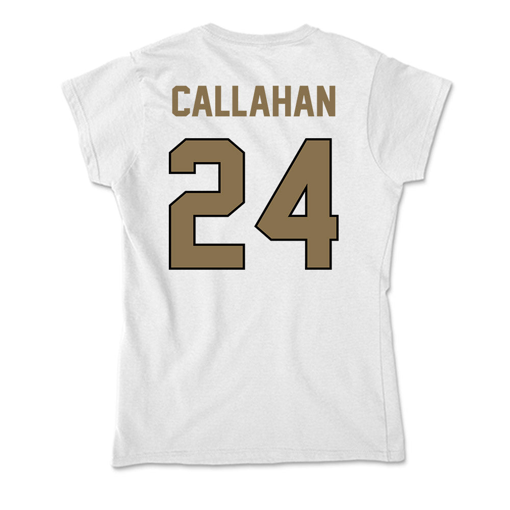 Bryant - NCAA Women's Soccer : Delaney Callahan - Soft Style Women’s T-Shirt-1