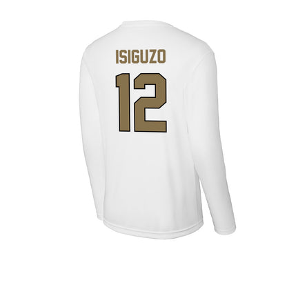 Bryant - NCAA Football : Samuel Isiguzo - Activewear Long Sleeve T-Shirt-1