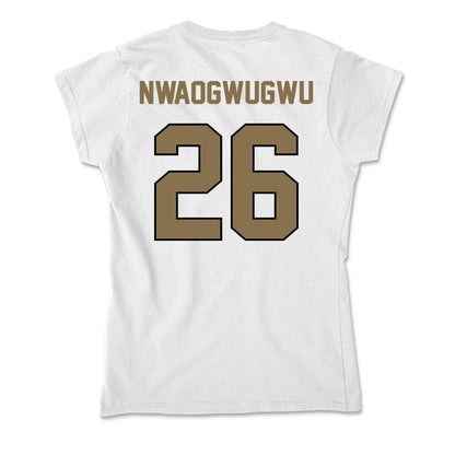 Bryant - NCAA Football : Michael Nwaogwugwu - Soft Style Women’s T-Shirt-1