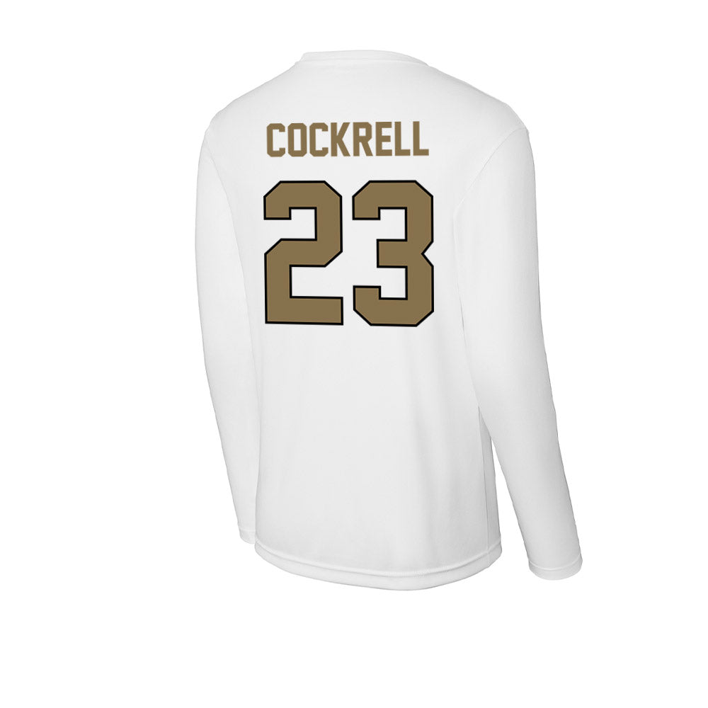 Bryant - NCAA Football : Markiel Cockrell - Activewear Long Sleeve T-Shirt-1