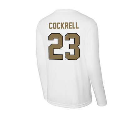Bryant - NCAA Football : Markiel Cockrell - Activewear Long Sleeve T-Shirt-1