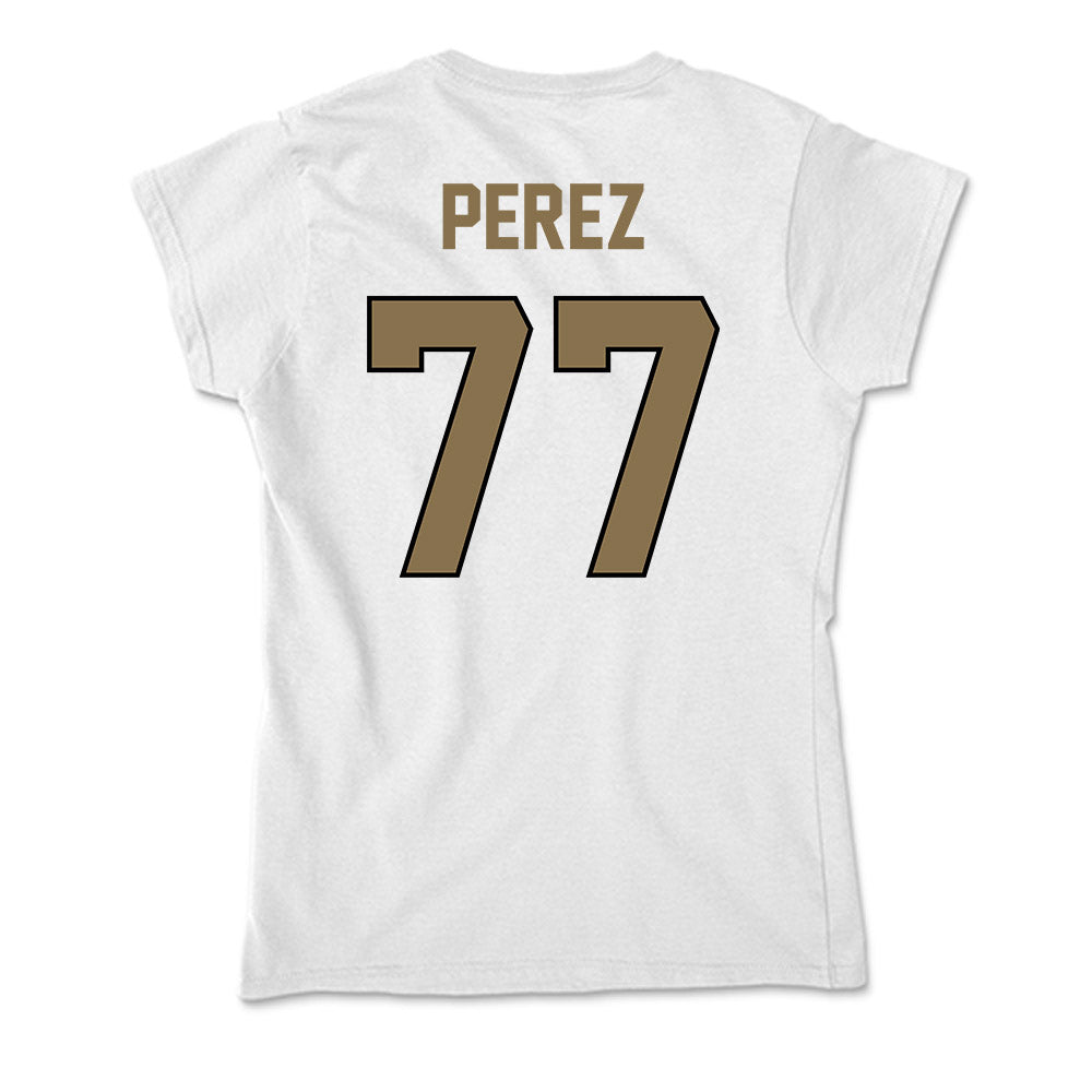Bryant - NCAA Football : Anthony Perez - Soft Style Women’s T-Shirt-1