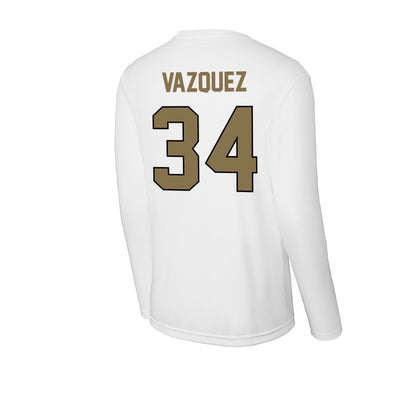 Bryant - NCAA Baseball : Alejandro Vazquez - Activewear Long Sleeve T-Shirt