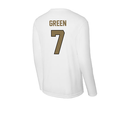 Bryant - NCAA Men's Basketball : Joseph Green - Activewear Long Sleeve T-Shirt-1