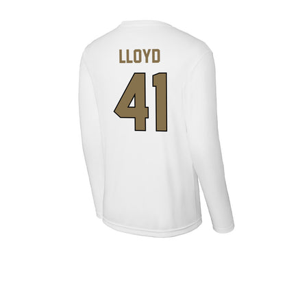 Bryant - NCAA Men's Lacrosse : Kijana Lloyd - Activewear Long Sleeve T-Shirt-1