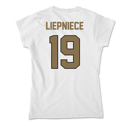 Bryant - NCAA Women's Basketball : Madara Liepniece - Soft Style Women’s T-Shirt-1