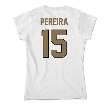 Bryant - NCAA Men's Soccer : Daniel Pereira - Soft Style Women’s T-Shirt-1
