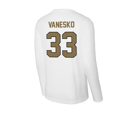 Bryant - NCAA Baseball : Jackson Vanesko - Activewear Long Sleeve T-Shirt-1