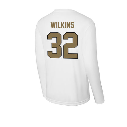Bryant - NCAA Football : Levi Wilkins - Activewear Long Sleeve T-Shirt-1