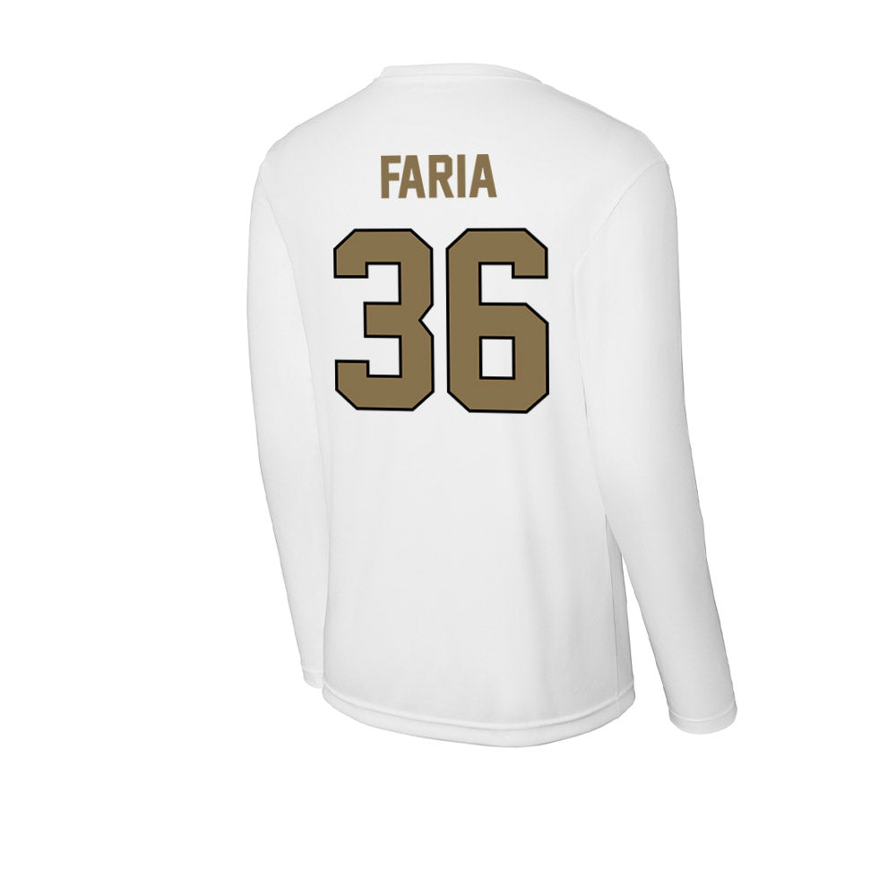  - NCAA Men's Soccer : Jose Faria - Activewear Long Sleeve T-Shirt-1