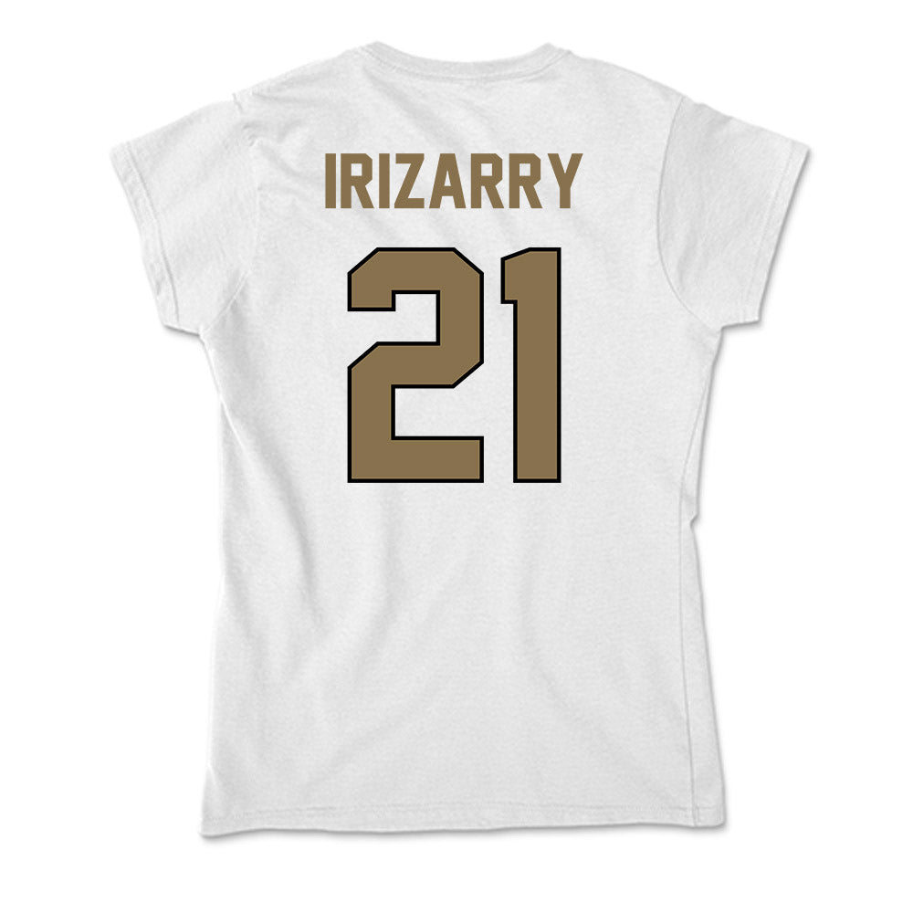 Bryant - NCAA Baseball : Carlos Irizarry - Soft Style Women’s T-Shirt-1