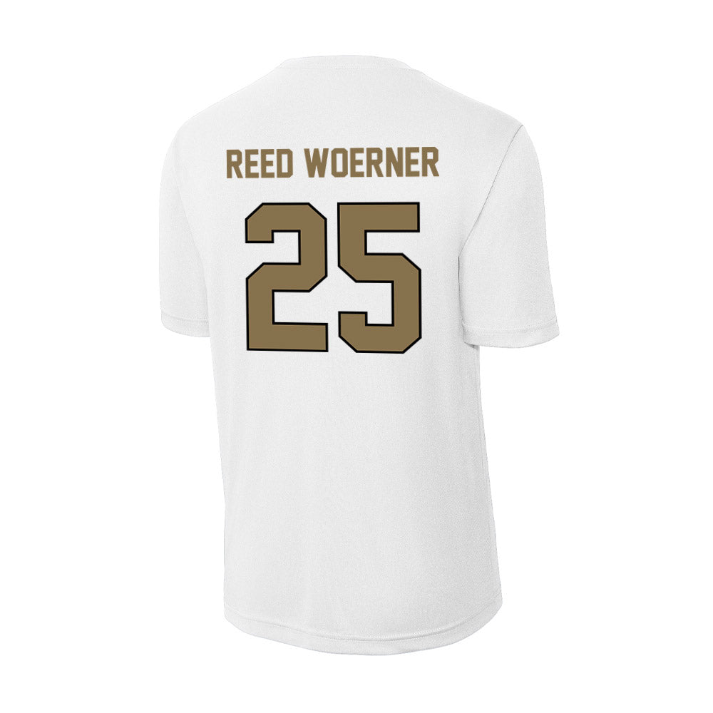 Bryant - NCAA Men's Basketball : Reed Woerner Reed Woerner - Activewear T-Shirt-1