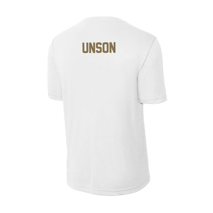 Bryant - NCAA Women's Bowling : Abigail Unson - Activewear T-Shirt-1