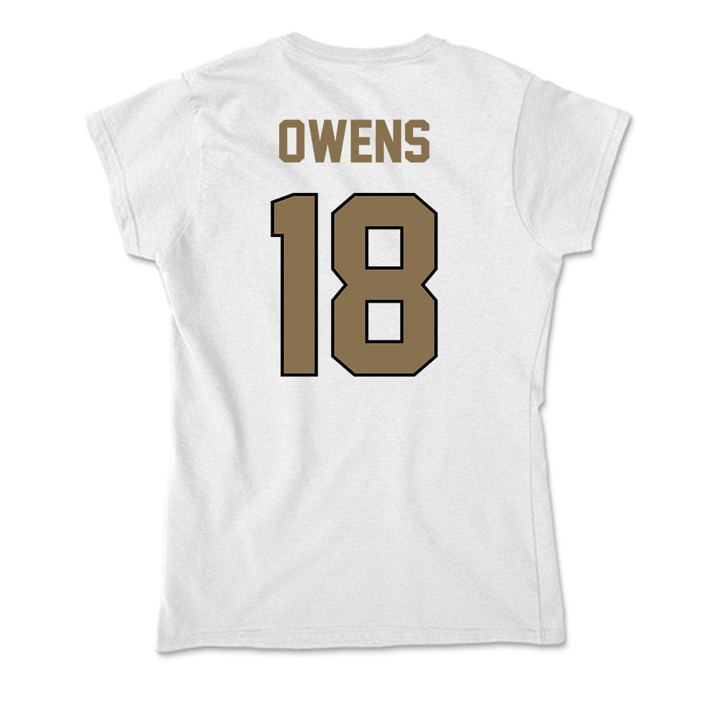 Bryant - NCAA Football : Nate Owens - Soft Style Women’s T-Shirt-1